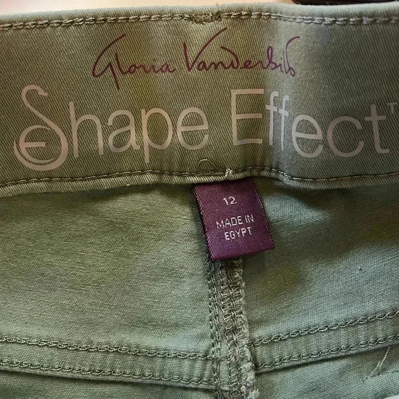 Gloria Vanderbilt Cropped Pants NWT - Picture 10 of 10